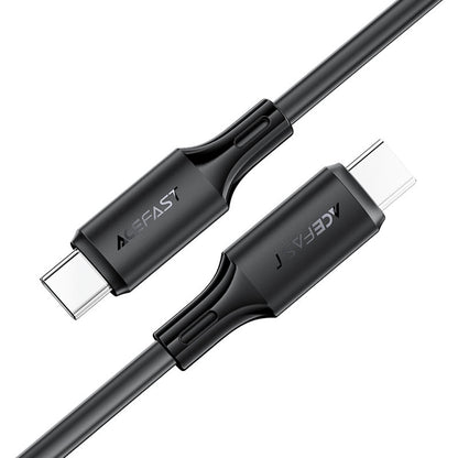USB-C data- og ladekabel - USB-C Acefast C17-03, 60W, 1.2m, Svart