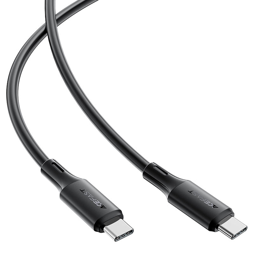 USB-C data- og ladekabel - USB-C Acefast C17-03, 60W, 1.2m, Svart