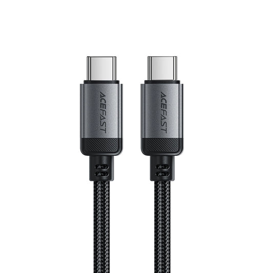 USB-C data- og ladekabel - USB-C Acefast C20-03, 60W, 1.2m, Svart