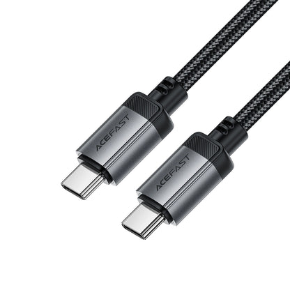 USB-C data- og ladekabel - USB-C Acefast C20-03, 60W, 1.2m, Svart