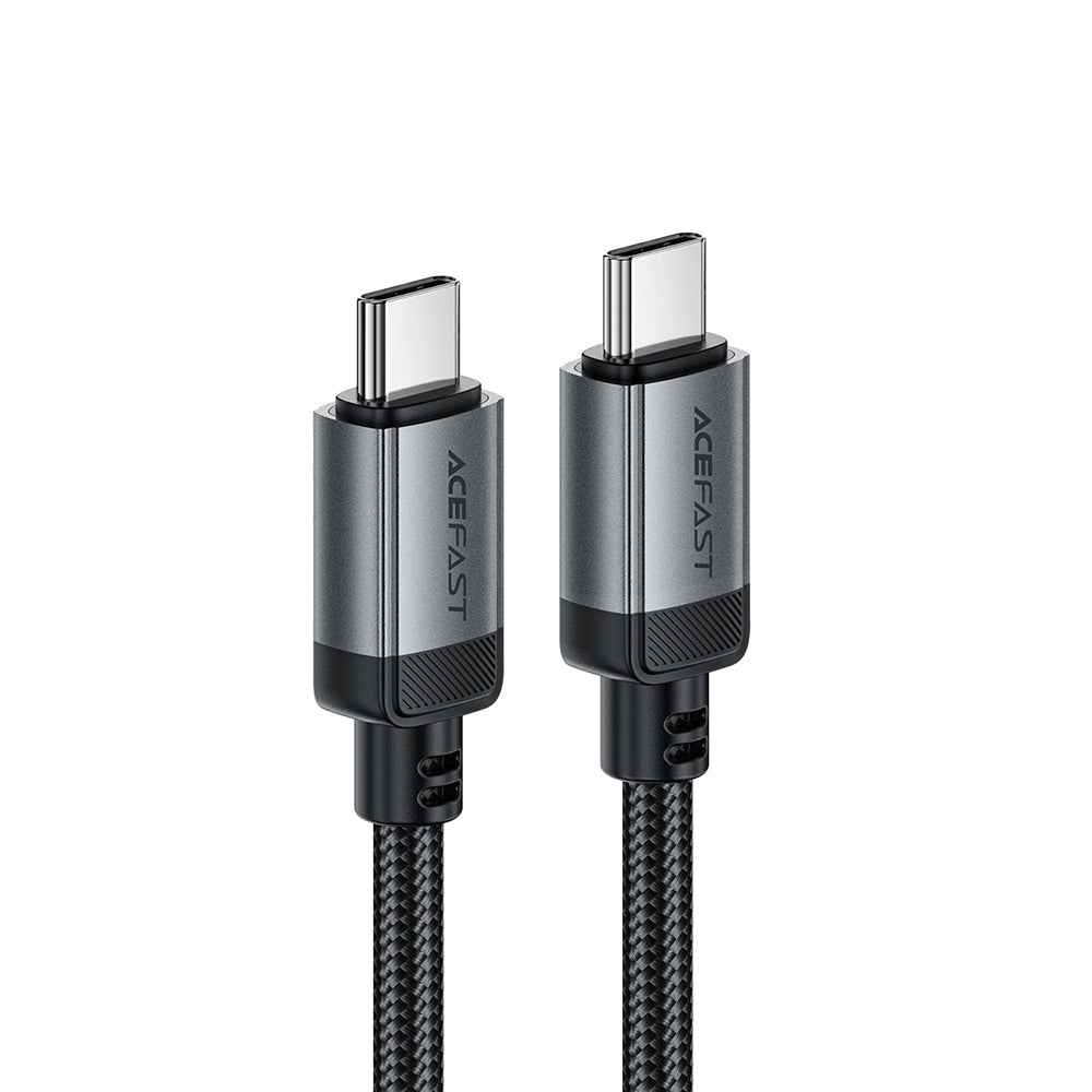 USB-C data- og ladekabel - USB-C Acefast C20-03, 60W, 1.2m, Svart