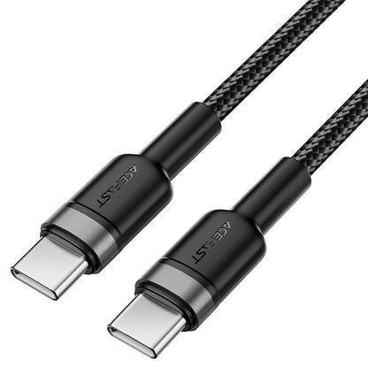 Data- og ladekabel USB-C - USB-C Acefast C22-03, 60W, 1.2m, Svart