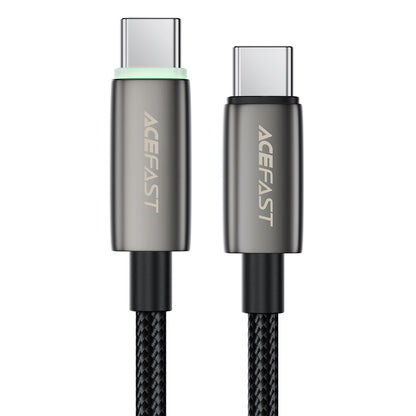 USB-C data- og ladekabel - USB-C Acefast C23-03, 60W, 1.2m, Svart