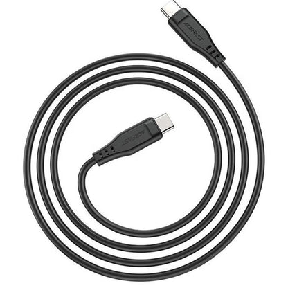 Data- og ladekabel USB-C - USB-C Acefast C3-03, 60W, 1.2m, Svart