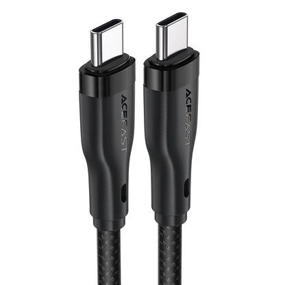 USB-C data- og ladekabel - USB-C Acefast C8-03, 60W, 1.2m, Svart