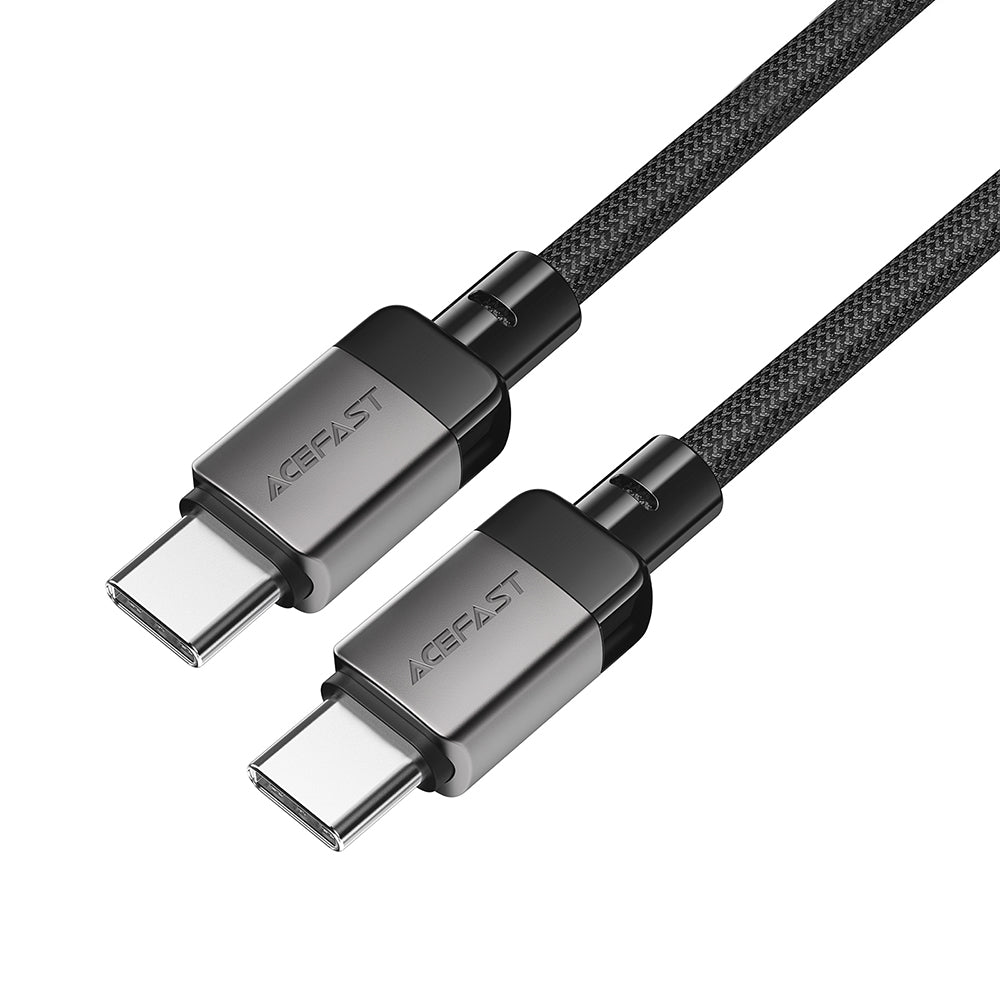 Data- og ladekabel USB-C - USB-C Acefast C9-03, 60W, 1.2m, Svart
