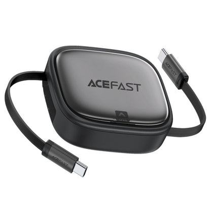 USB-C til USB-C data- og ladekabel Acefast Travel J3, 60W, 0.95m, Svart