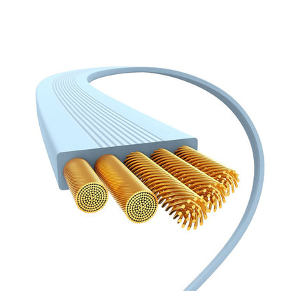 USB-C Data og Ladekabel - USB-C Baseus Free2Draw Mini Retractable, 100W, 1m, Blå P10364500311-00