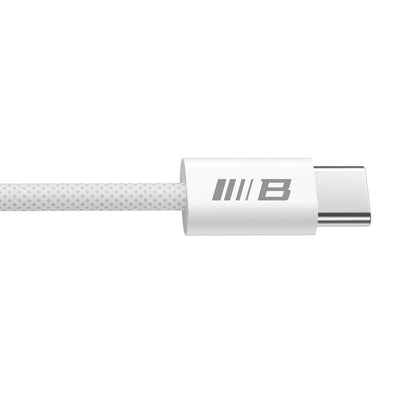 USB-C data- og ladekabel - USB-C Blueo, 100W, 2m, Hvit
