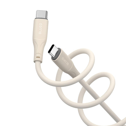 USB-C data- og ladekabel - USB-C Blueo Ape Legend, 100W, 1.5m, Grå