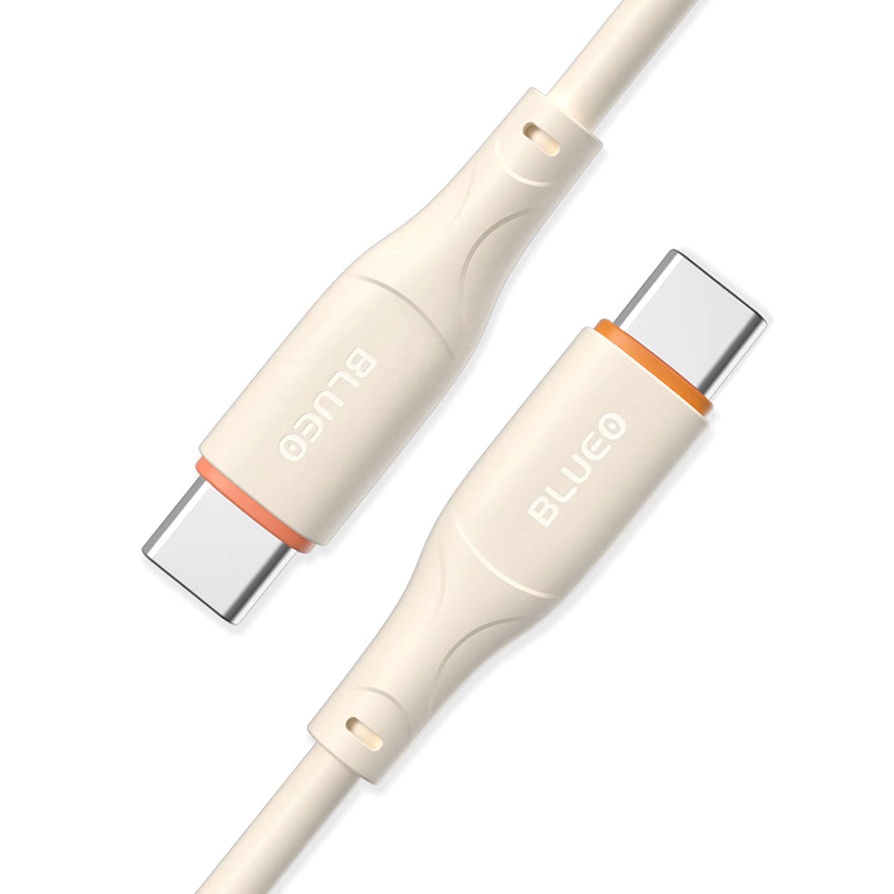 USB-C data- og ladekabel - USB-C Blueo Ape Legend, 100W, 1.5m, Oransje