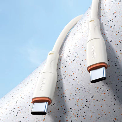 USB-C data- og ladekabel - USB-C Blueo Ape Legend, 100W, 1.5m, Oransje