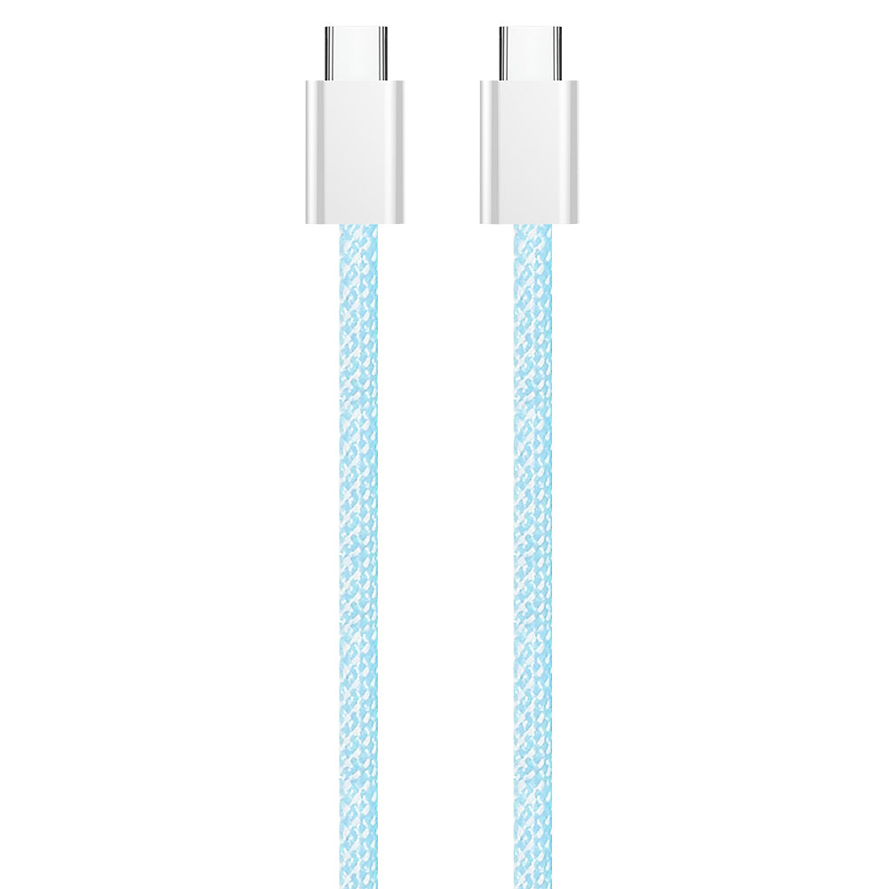 USB-C data- og ladekabel - USB-C ColorWay CW-CBPDCC061, 60W, 1m, Blå