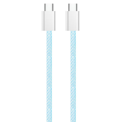 USB-C data- og ladekabel - USB-C ColorWay CW-CBPDCC061, 60W, 1m, Blå