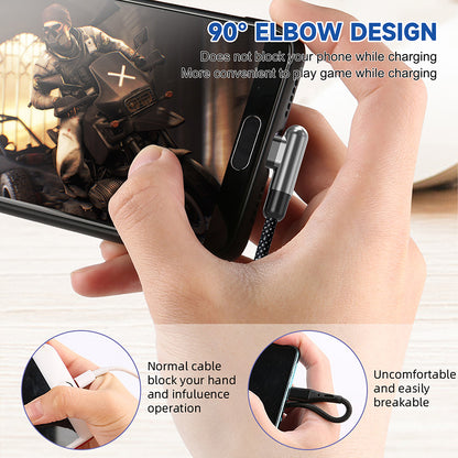 USB-C data- og ladekabel - USB-C Lito LD13CC, 60W, 1m, Svart