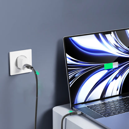 USB-C data- og ladekabel - USB-C Lito LD23CC, 100W, 1m, Grå