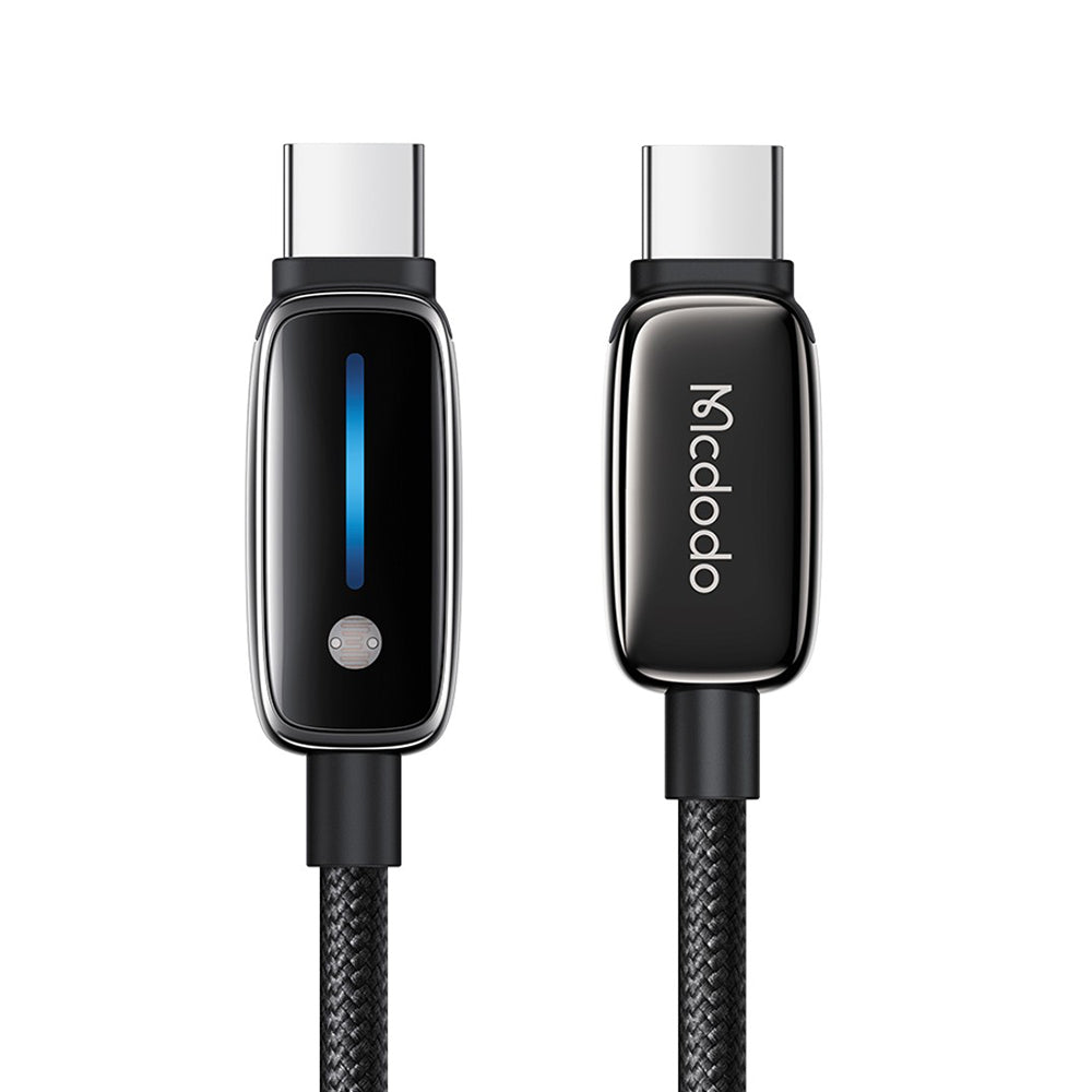 USB-C data- og ladekabel - USB-C McDodo CA-0100, 100W, 1.2m, Svart