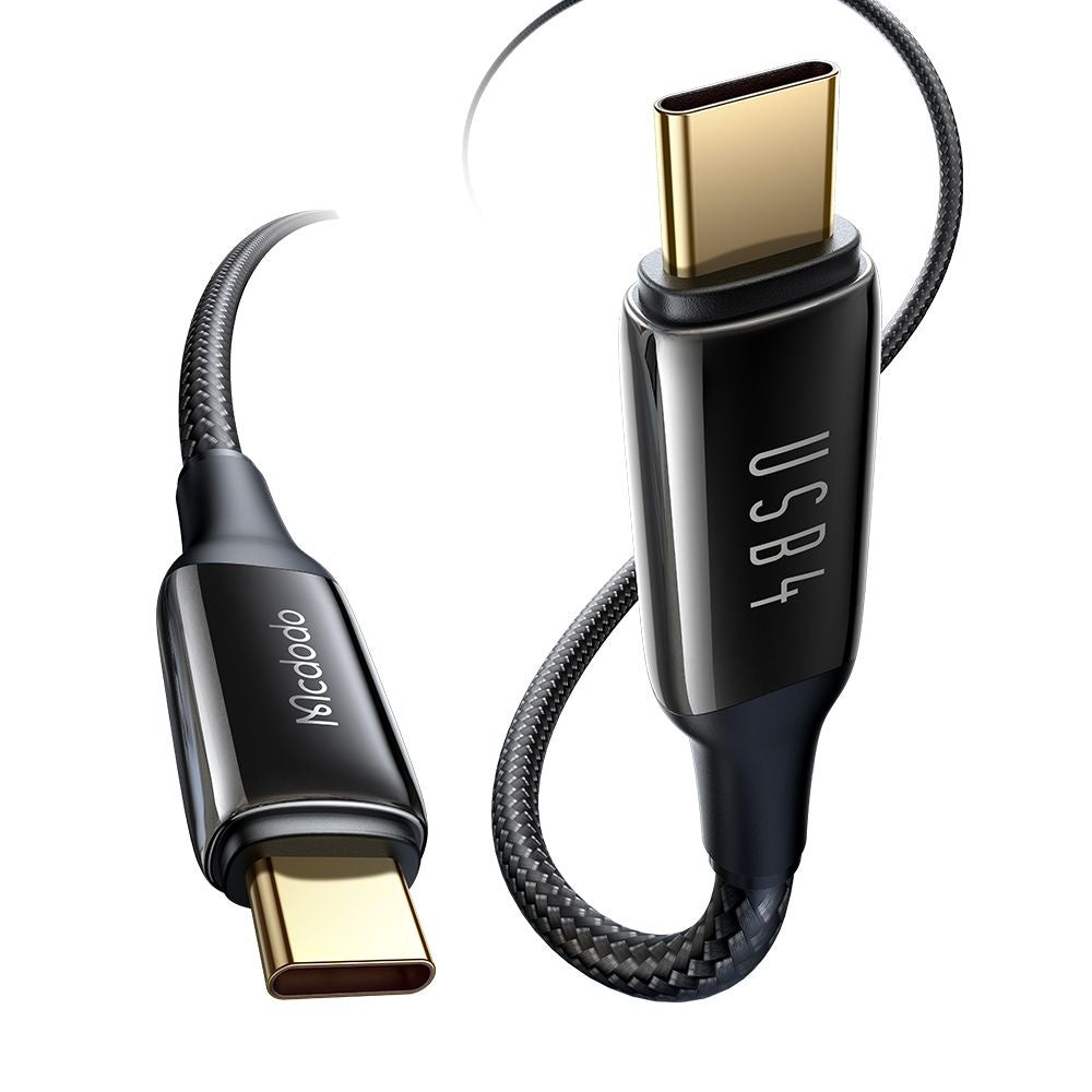USB-C til USB-C data- og ladekabel McDodo CA-2990, 240W, 1.2m, Svart