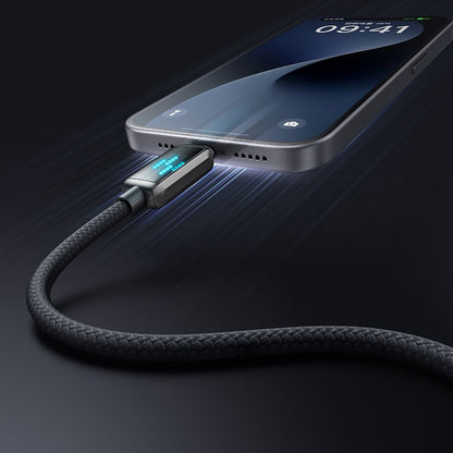 USB-C til USB-C data- og ladekabel McDodo CA-4250 Display, 100W, 1.2m, Svart