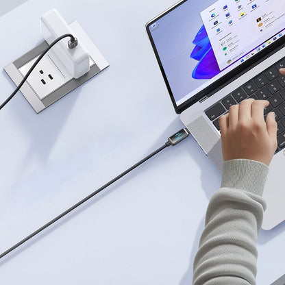 USB-C til USB-C data- og ladekabel McDodo CA-4250 Display, 100W, 1.2m, Svart