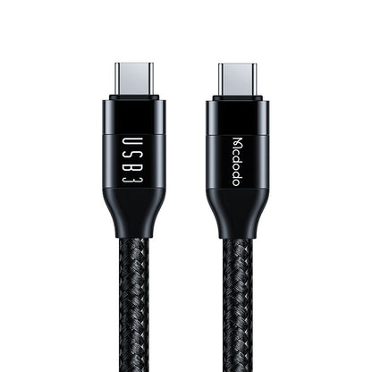 USB-C data- og ladekabel - USB-C McDodo CA-7132, 100W, 1.2m, Svart