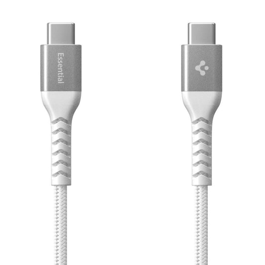 USB-C Data- og Ladekabel - USB-C Spigen EB10010CCA, 100W, 1m, Hvit ACA11102