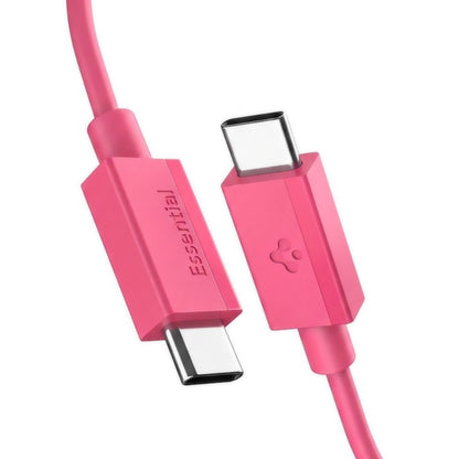 USB-C Data- og ladekabel - USB-C Spigen EB6010CC, 60W, 1m, Rosa ACA10414