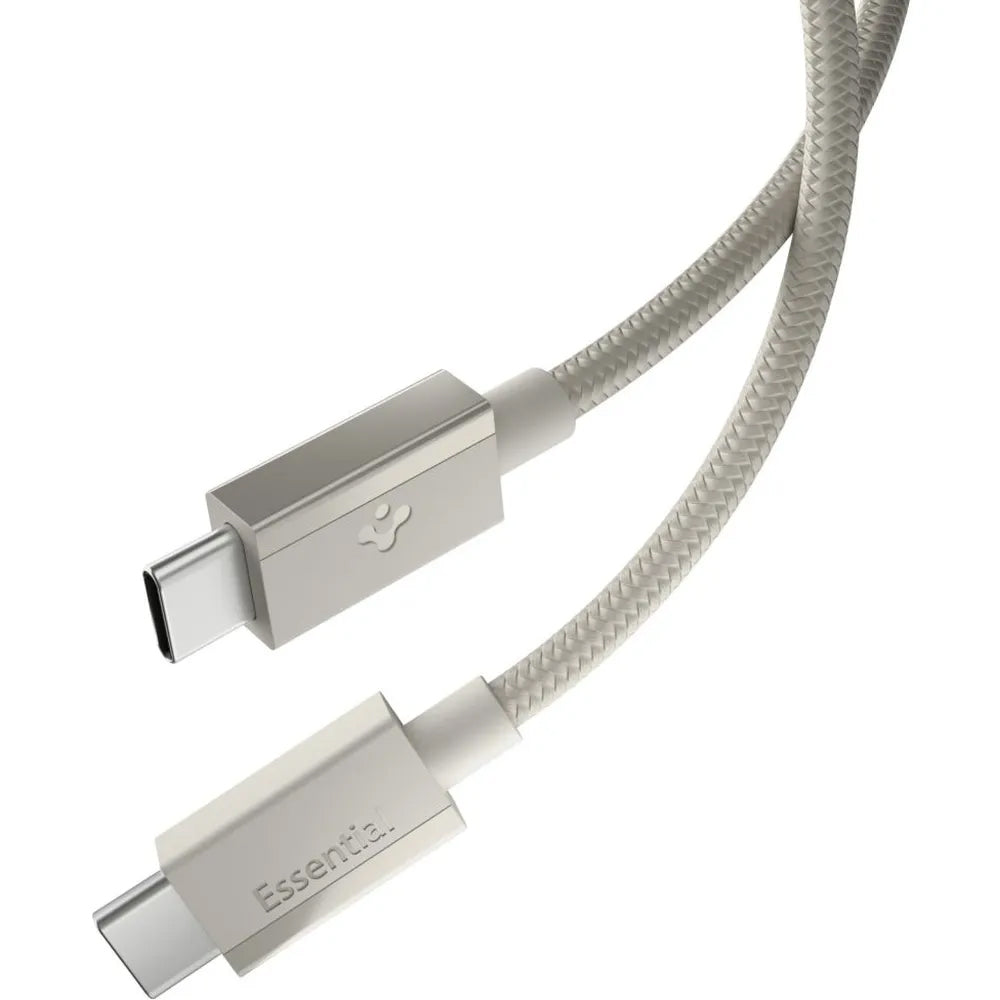 USB-C Data- og ladekabel - USB-C Spigen EB6015CC, 60W, 1,5m, Titangrå ACA10419
