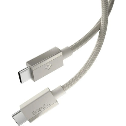 USB-C Data- og ladekabel - USB-C Spigen EB6015CC, 60W, 1,5m, Titangrå ACA10419