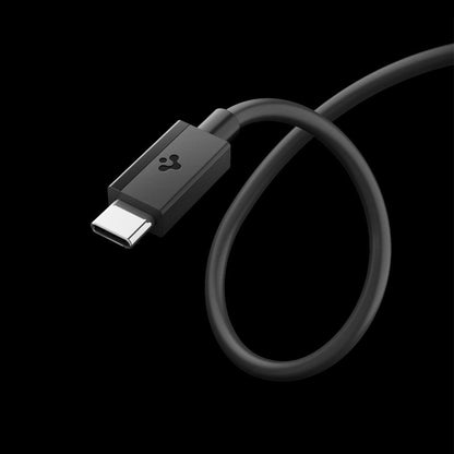 USB-C Data- og Ladekabel - USB-C Spigen Essential, 60W, 1m, Svart ACA08718