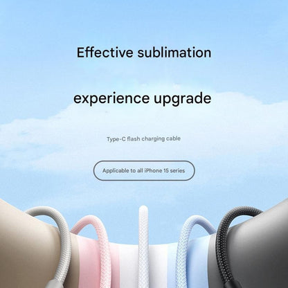 USB-C til USB-C data- og ladekabel UGREEN L501, 60W, 1m, Svart