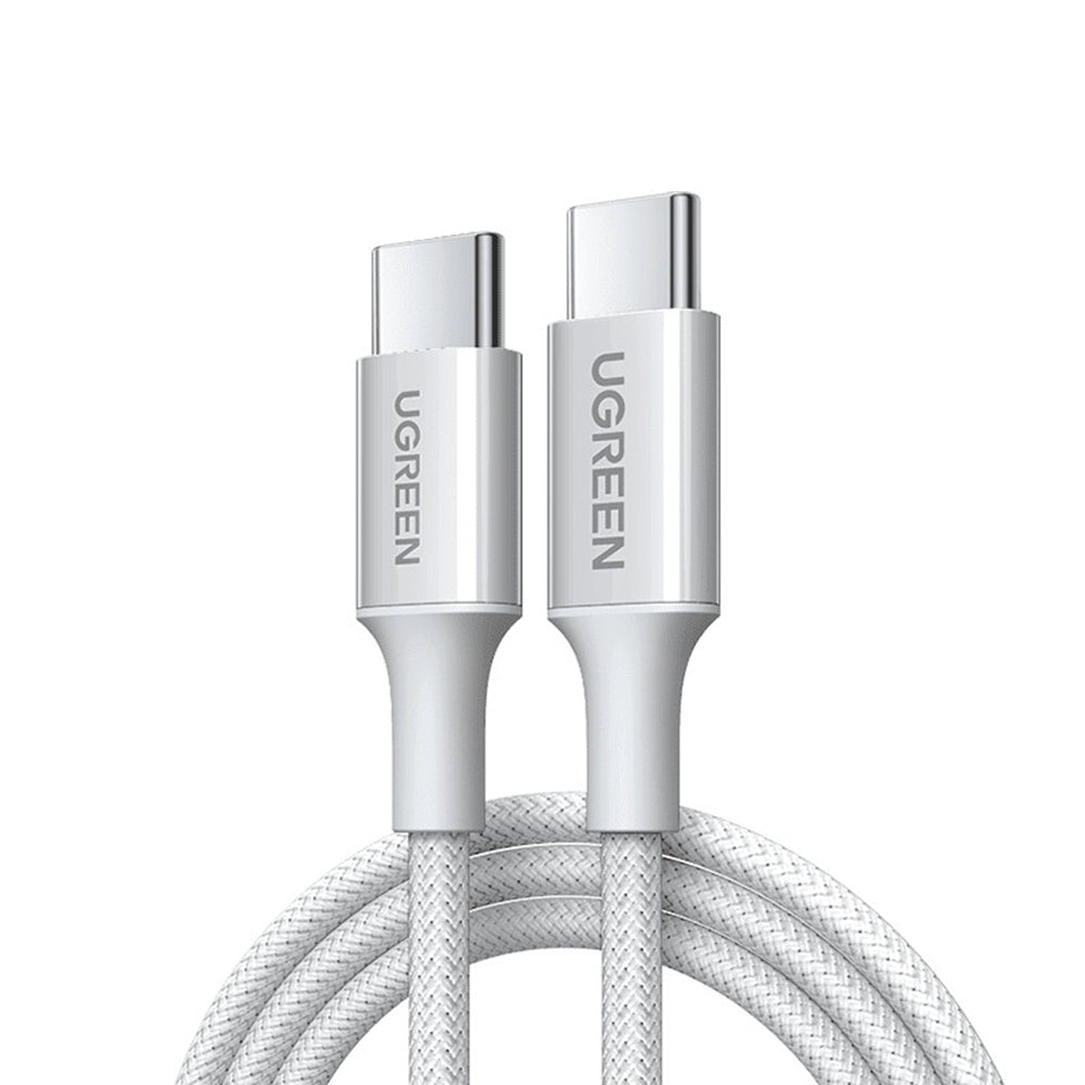 USB-C til USB-C data- og ladekabel UGREEN L501, 60W, 2m, Grå