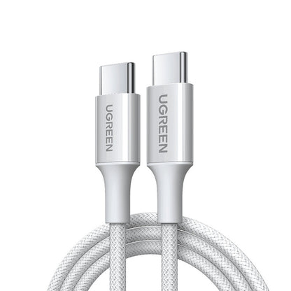 USB-C til USB-C data- og ladekabel UGREEN L501, 60W, 2m, Grå