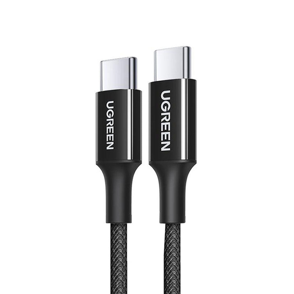 USB-C til USB-C data- og ladekabel UGREEN L502, 100W, 1m, Svart