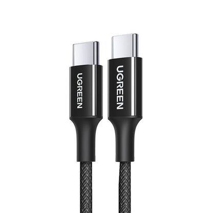 USB-C til USB-C data- og ladekabel UGREEN L502, 100W, 1m, Svart