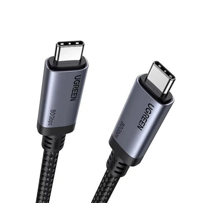USB-C Data- og Ladekabel - USB-C UGREEN L706 (65383), 240W, 1m, Svart