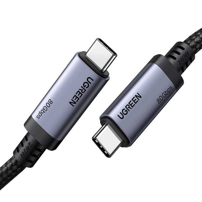 USB-C Data- og Ladekabel - USB-C UGREEN L706 (65383), 240W, 1m, Svart
