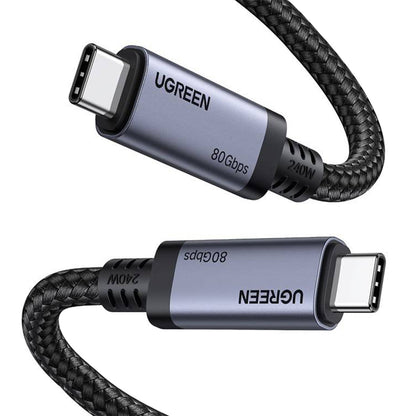 USB-C Data- og Ladekabel - USB-C UGREEN L706 (65383), 240W, 1m, Svart