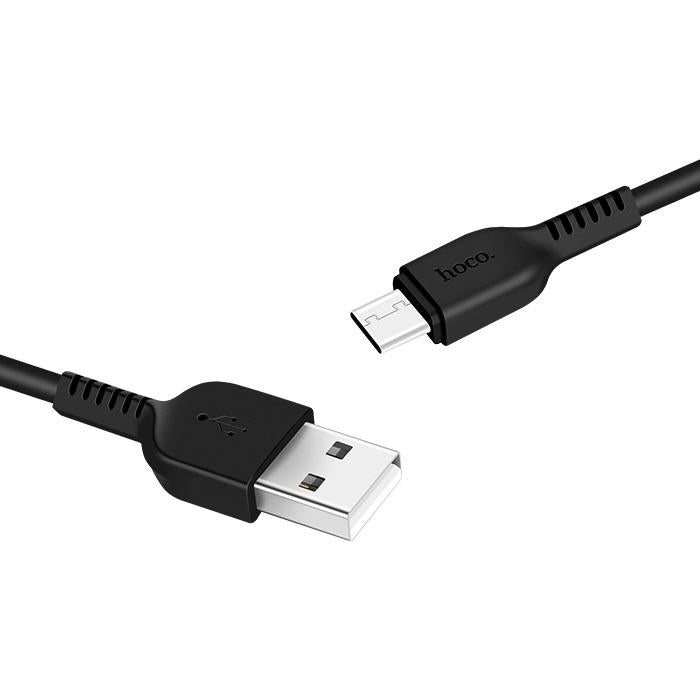 Data- og ladekabel USB-A - USB-C HOCO Flash X20, 18 W, 3 m, svart
