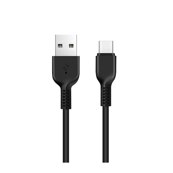 Data- og ladekabel USB-A - USB-C HOCO Flash X20, 18 W, 3 m, svart