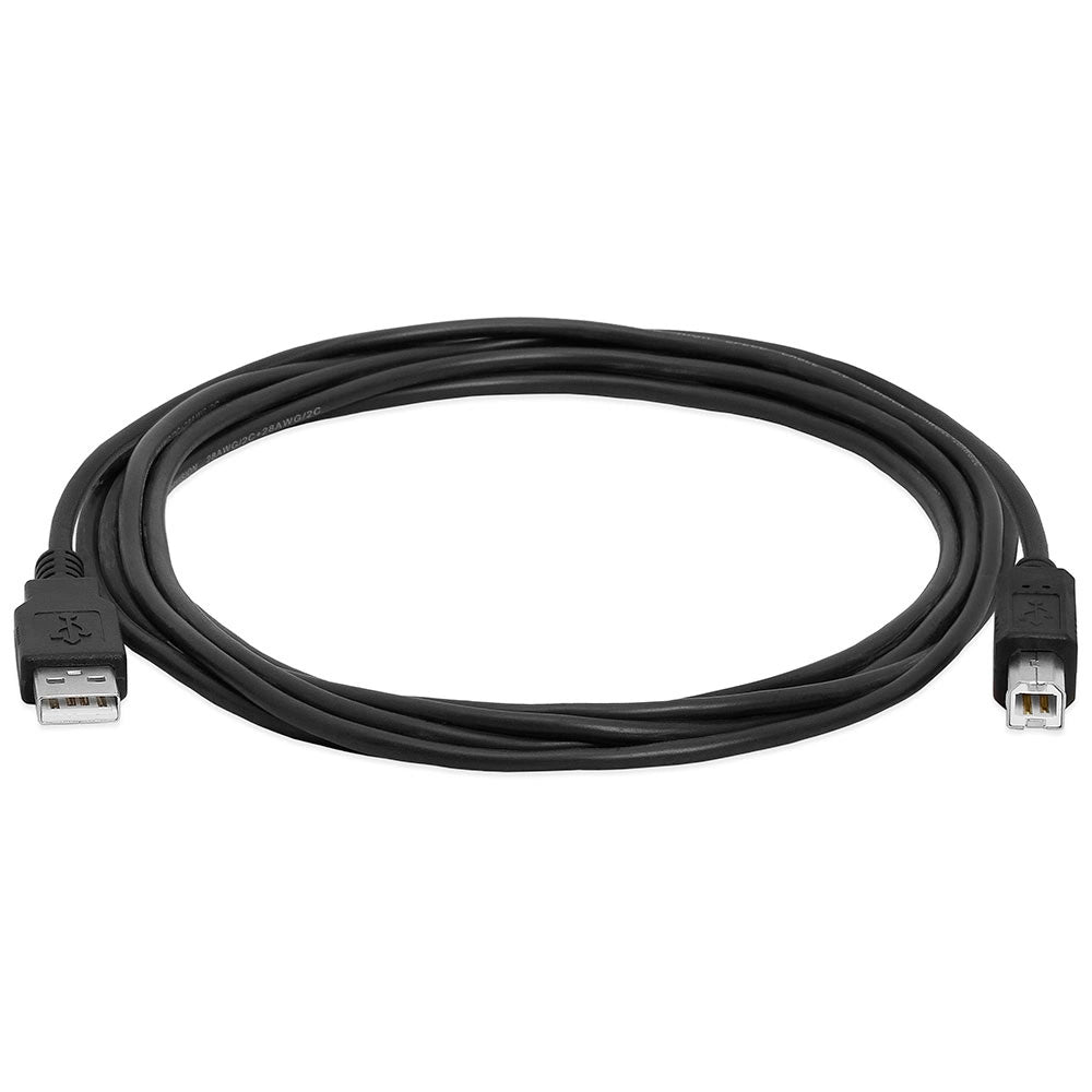 OEM-skriverkabel, USB-A - USB-B, 1,5 m, svart