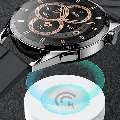 Trådløs lader Dudao A12H for Huawei Watch Series, USB-A, Hvit