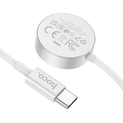 Ladekabel HOCO CW59 for Apple Watch / Samsung Galaxy Watch Series, Hvit