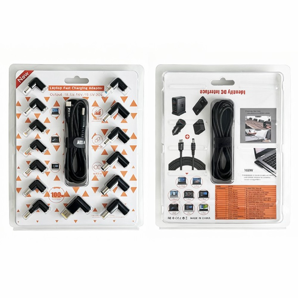 OEM ladekabel, 2m, 14i1, svart