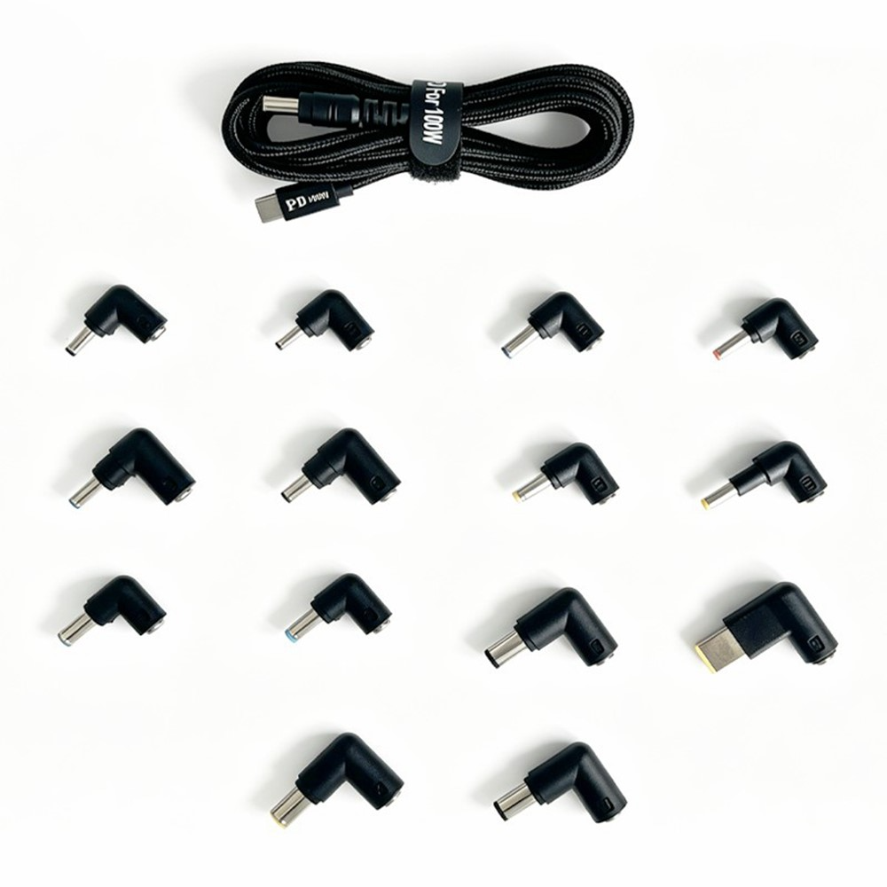OEM ladekabel, 2m, 14i1, svart