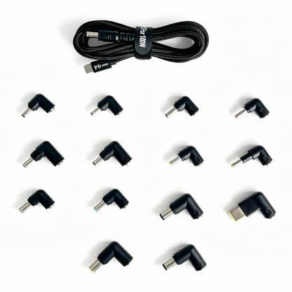 OEM ladekabel, 2m, 14i1, svart