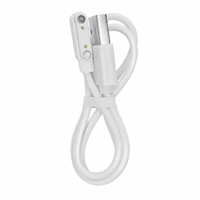 Ladekabel for Smartwatch HOCO Y104, USB-A, Hvit