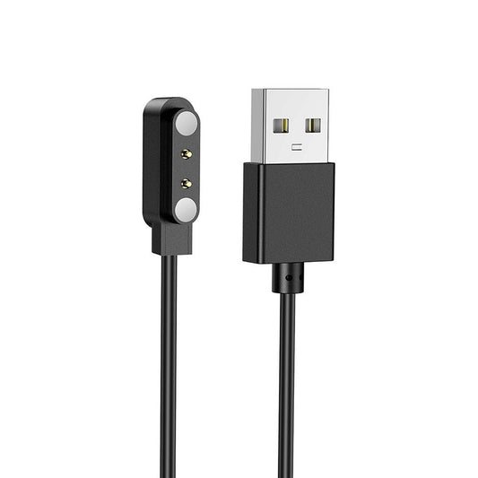 Ladekabel for Smartwatch HOCO Y25, USB-A, Svart