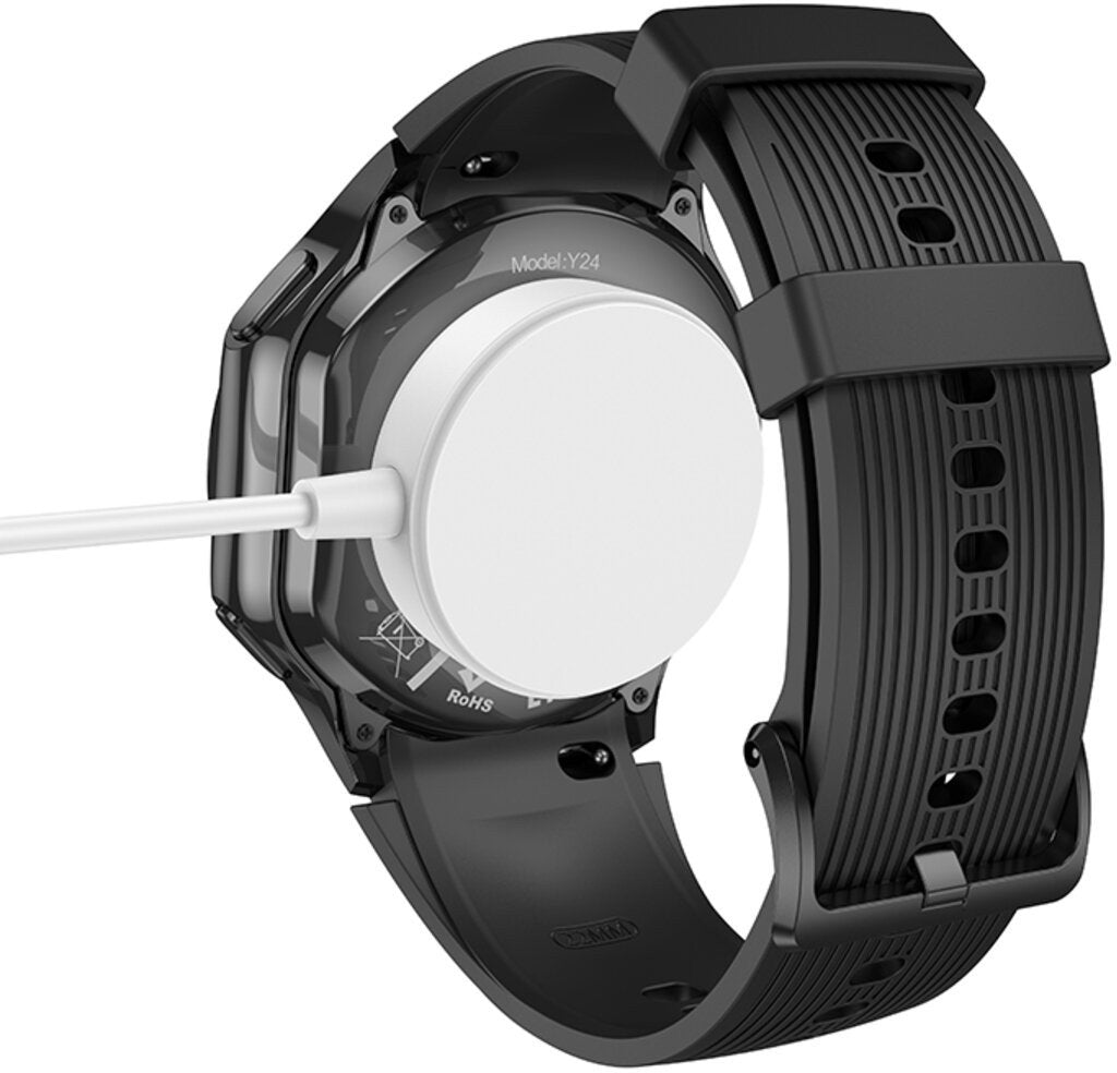 Ladekabel for Smartwatch HOCO Y24, USB-A, Hvit