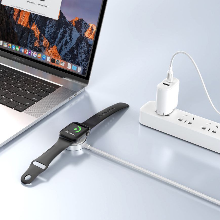 Ladekabel Tech-Protect MC02 Ultraboost C for Apple Watch Series, Hvit